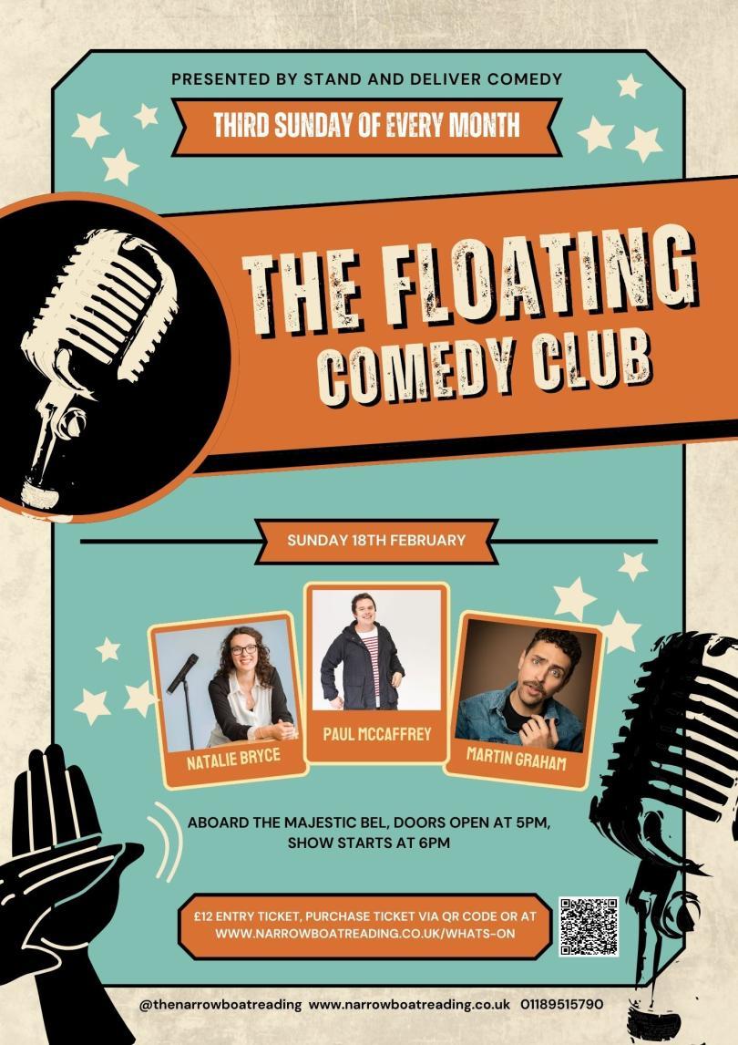 The Floating Comedy Club at the Narrowboat What s On Reading